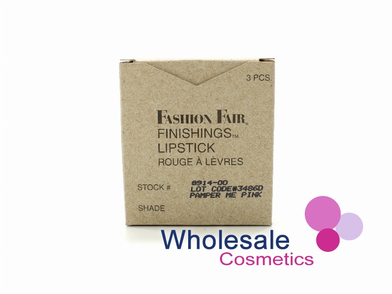 9 x Fashion Fair Finishings Lipstick - PAMPER ME PINK
